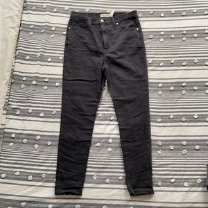 Madewell 11” high rise skinny jeans